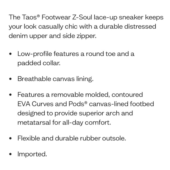 Täōs Z Soul Floral Casual Shoe 7 EUC - Picture 6 of 10